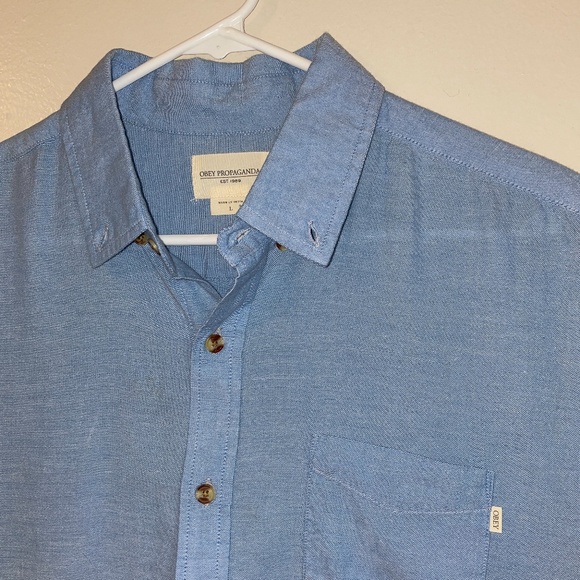 Obey Button Up Shirt - Picture 2 of 6